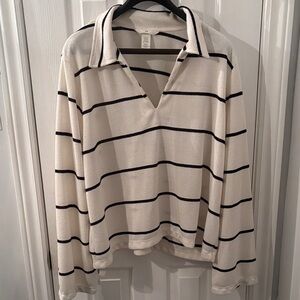 H&M Monochrome Knit Top